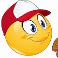 Throwing Baseball Cap Emoji
