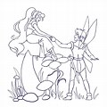 Thumbelina Coloring Pages