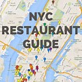 Times Square Restaurant Map