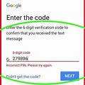 To Get a Verification Code Confirm the Phone Number