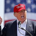 Trump in Maga Hat