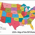 United States Labeled SVG