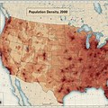 Us Population Relief Map