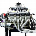 V8 Engine Side Profile