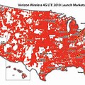 Verizon Wireless 4G Coverage Map