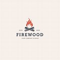 Vintage Firewood Logo