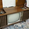 Vintage TV Radio Console