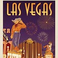 Vintage Travel Posters Las Vegas