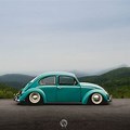 Vintage VW Beetle Wallpaper