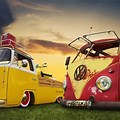 Vintage VW Vanh Wallpaper