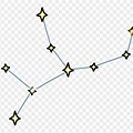 Virgo Constellation Transparent Background