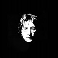 Wallpaper John Lennon Negro