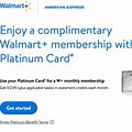 Walmart Plus Membership Card