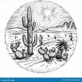 Western Landscape Logo Sketches