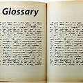 What Is a Glossary in a Book