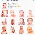 WhatsApp Baby Stickers