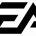 White and Grey EA Logo