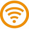 Wifi Icon Orange Transparent