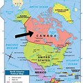 Winnipeg On Canada Map