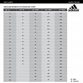 Women Adidas Sneaker Size Chart