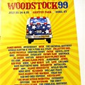Woodstock '99 Line Up Poster