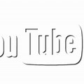 YouTube Logo Transparent White Letters