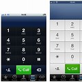 iOS 5 Phone Keypad