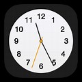 iOS 6 Clock Icon
