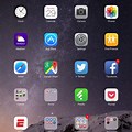iOS 8 iPad Home Screen