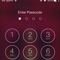iOS 9 Passcode