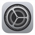 iOS X Settings App Icon