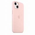 iPhone 13 Silicone Case MagSafe Chalk Pink