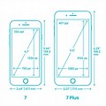iPhone 7 Dimensions in mm