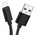 iPhone Charging Cable Black