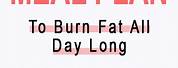 21-Day Plan with Fat Burning Foods