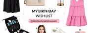 24th Birthday Wish List for Girls