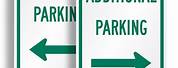 Additional Parking Sign