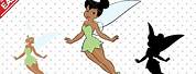 African American Tinkerbell SVG