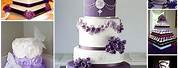 Amazing Purple Wedding Cakes