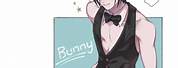 Anime Boy Full Body Bunny Suit