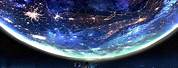 Anime Earth and Sky Wallpaper