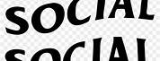 Anti Social Club Transparent Logo