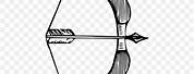 Apollo Bow and Arrow Symbol PNG