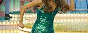 Ariana Grande Hairspray Live Green Dress