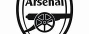 Arsenal Logo Black and White