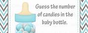 Baby Bottle Candy Guessing Game