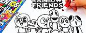 Baby Rainbow Friends Coloring Pages Roblox