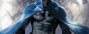 Batman Suit Blue and Gray