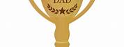 Best Dad Trophy Clip Art