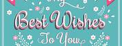 Best Wishes Greeting Card